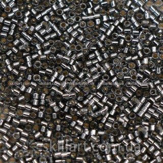 Бисер DBS-48 Miyuki Delica Beads 15/0 (блестящий, серый)